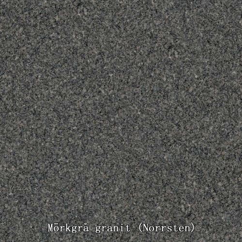 Mörkgrå granit