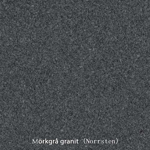Mörkgrå granit